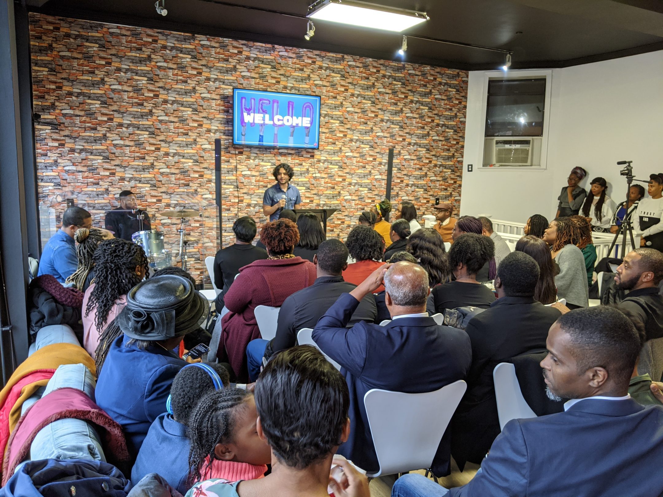First Harlem Church Service